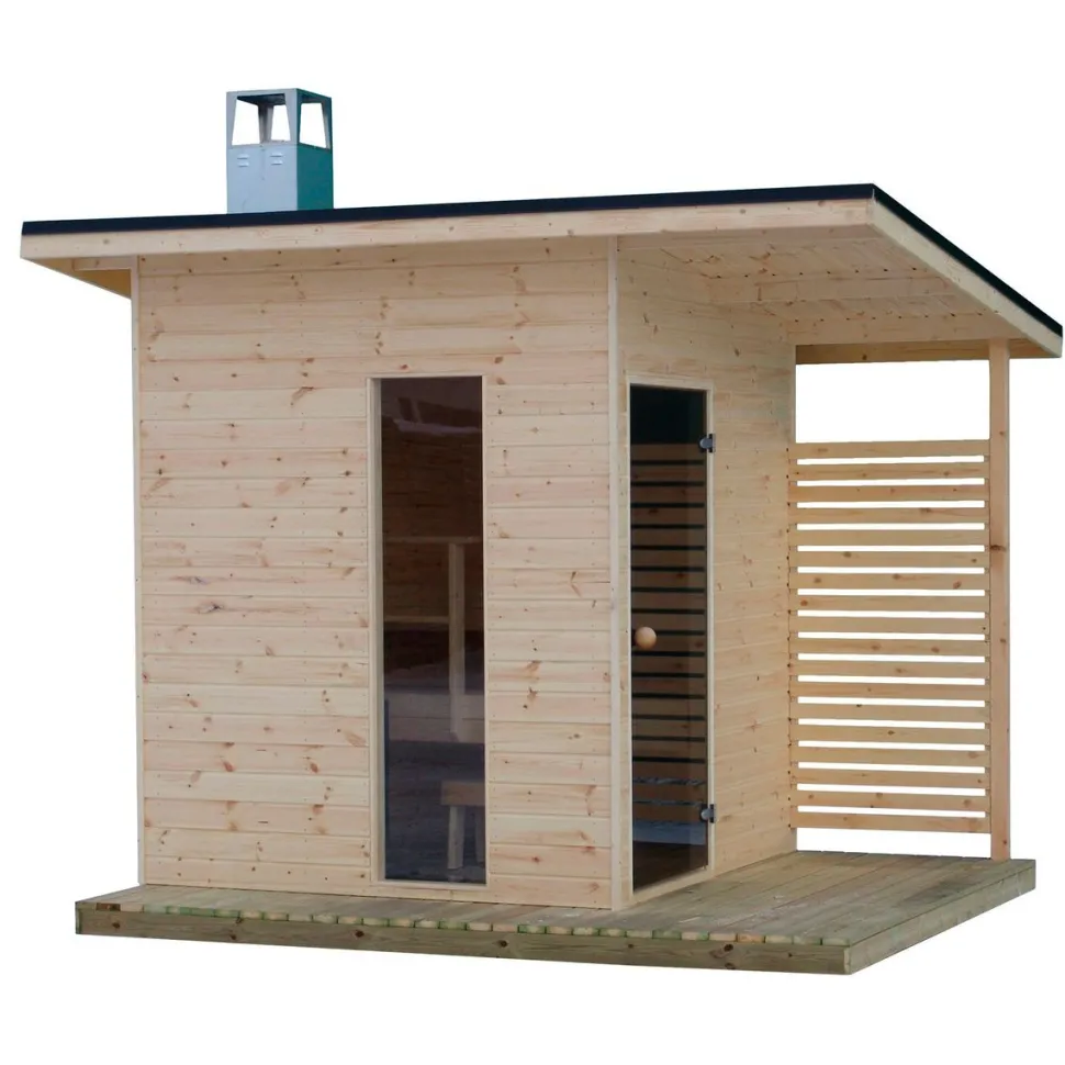 Pihasauna Suomi 100 sauna Tammiston puu