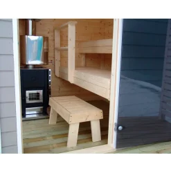 Pihasauna Suomi 100 sauna Tammiston puu