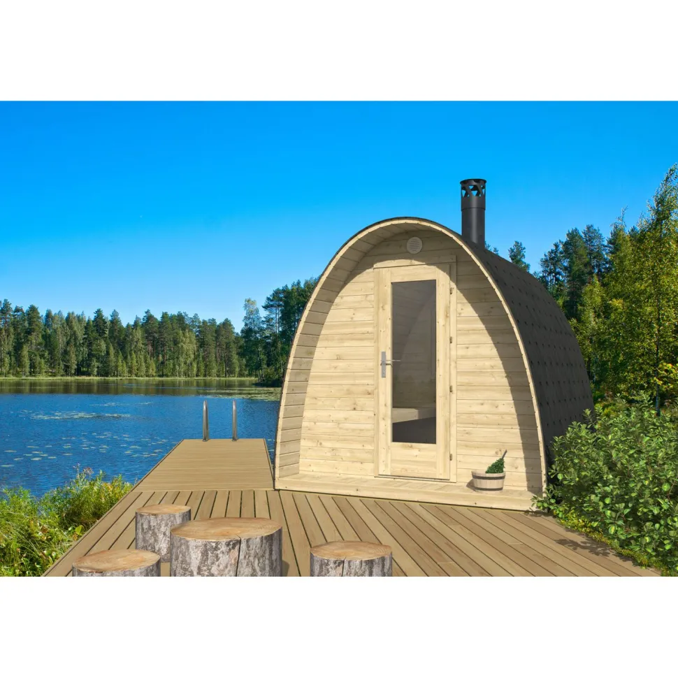 Pihasauna Tene Bianca 6m²