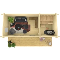 Pihasauna Tene Levi 16m²
