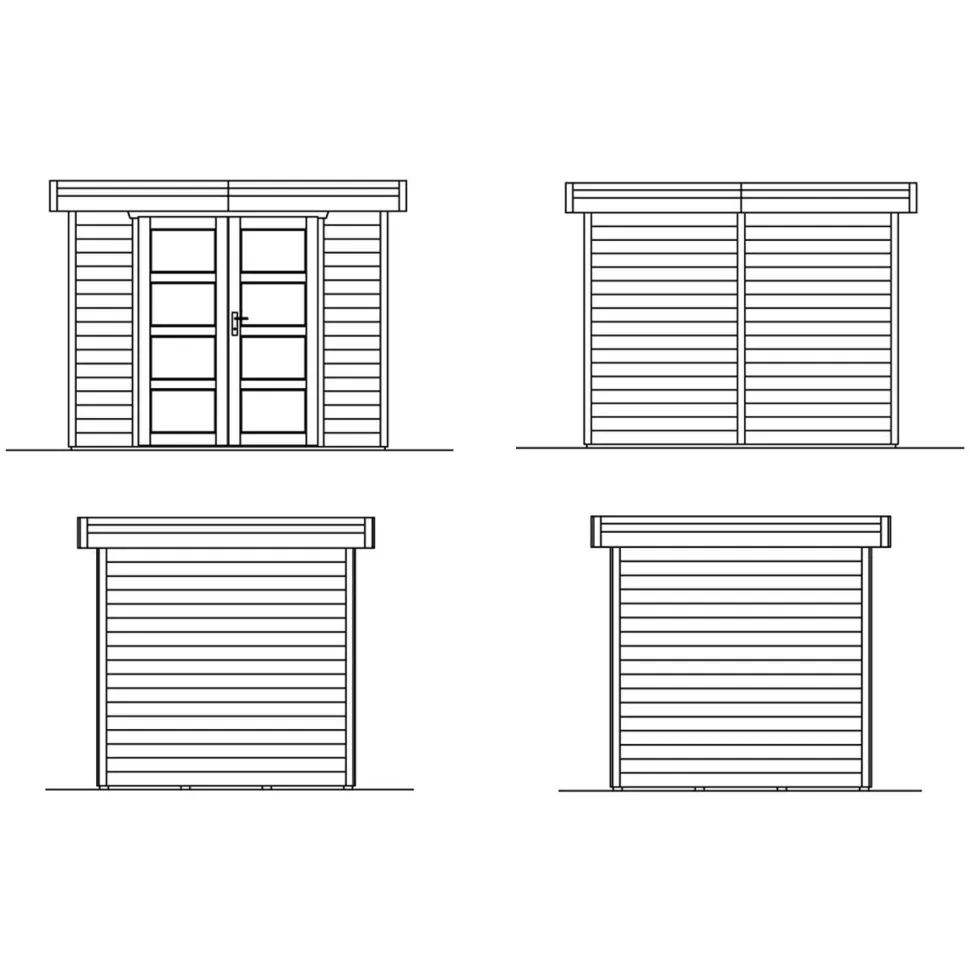 Pihavaja Skan Holz Korfu 5 m²