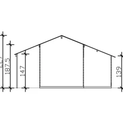 Pihavaja Skan Holz Multi 19 7,8m²