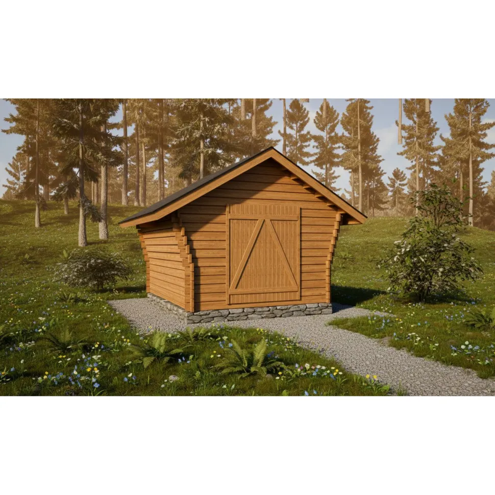 Pihavarasto/lato LP Garden R-M, 10m², rakomallinen