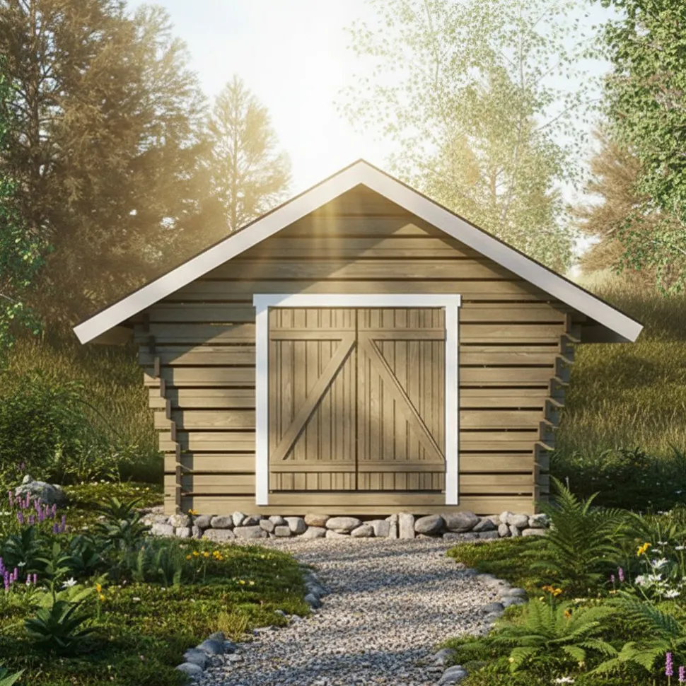 Pihavarasto/lato LP Garden R-M, 10m², rakomallinen