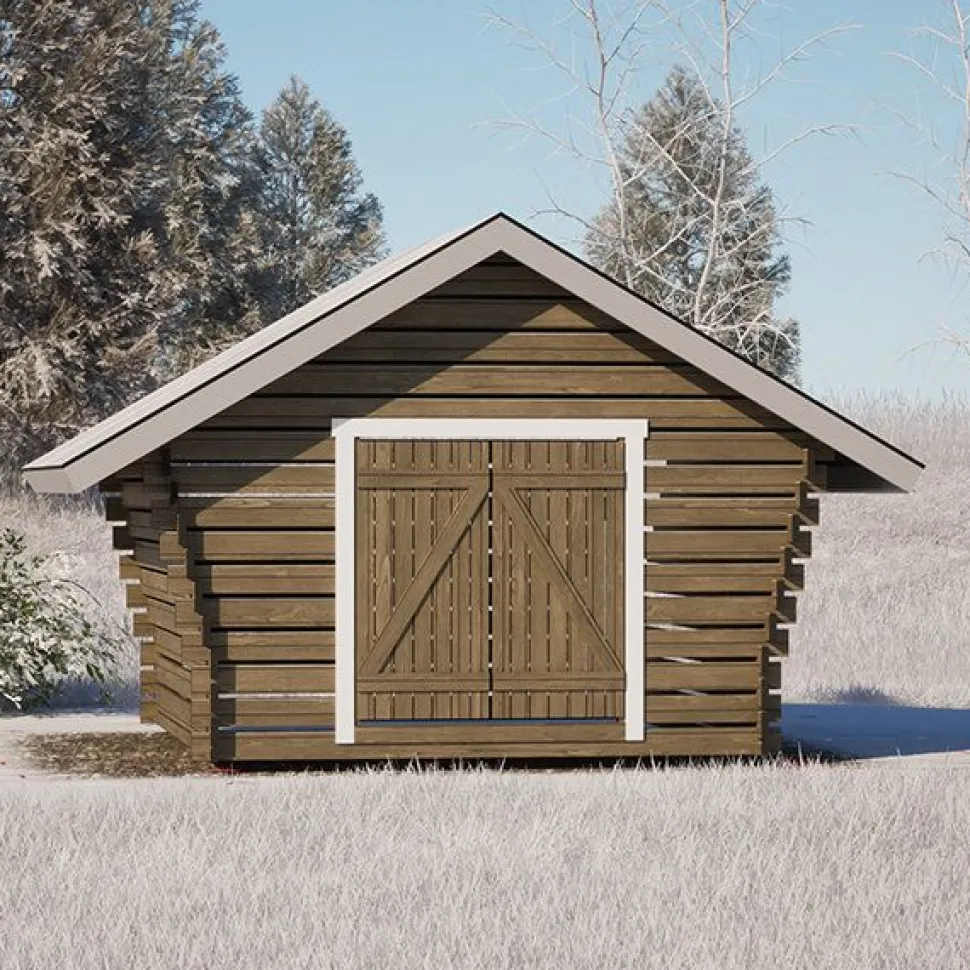 Pihavarasto/lato LP Garden R-M, 10m², rakomallinen
