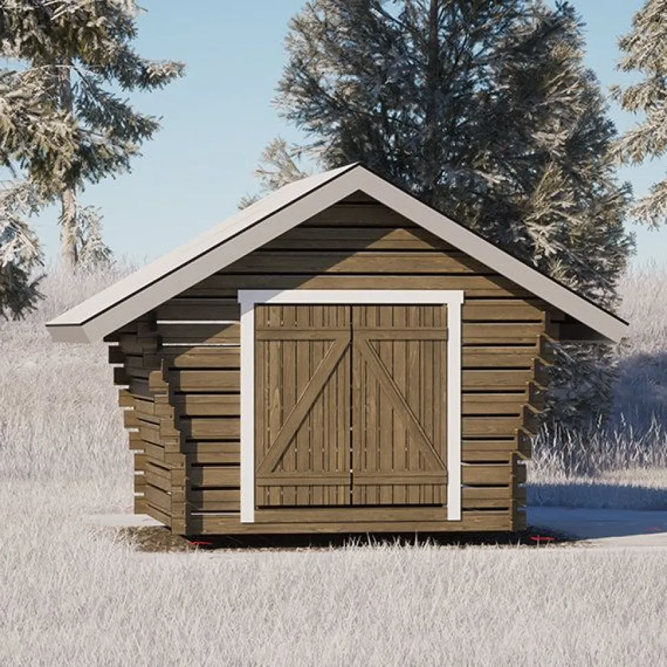 Pihavarasto/lato LP Garden R-S, 6m², rakomallinen
