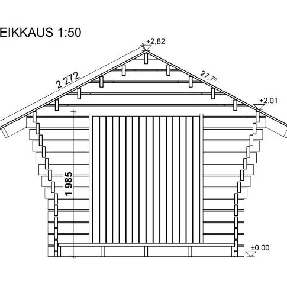 Pihavarasto/lato LP Garden R-S, 6m², rakomallinen