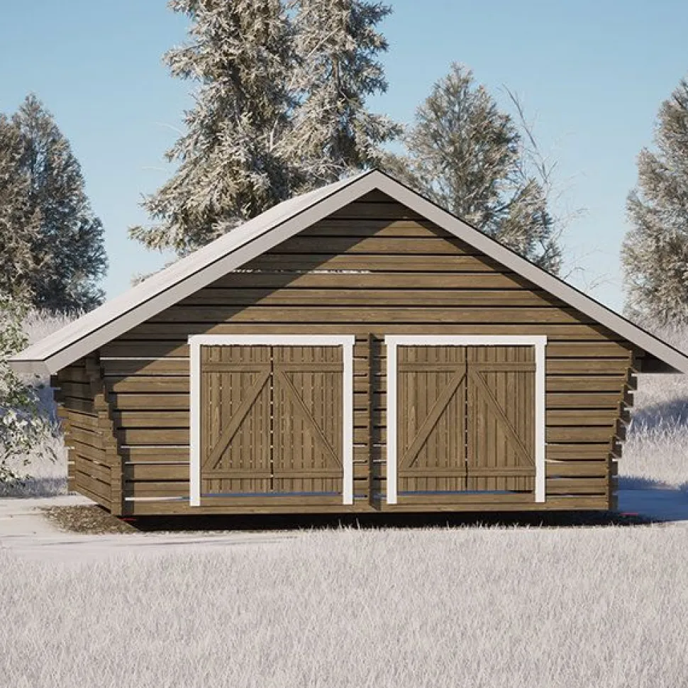 Pihavarasto/lato LP Garden R-XXL, 25m², rakomallinen