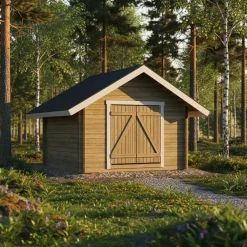 Pihavarasto/lato LP Garden S-M, 10.5m², suoraseinäinen