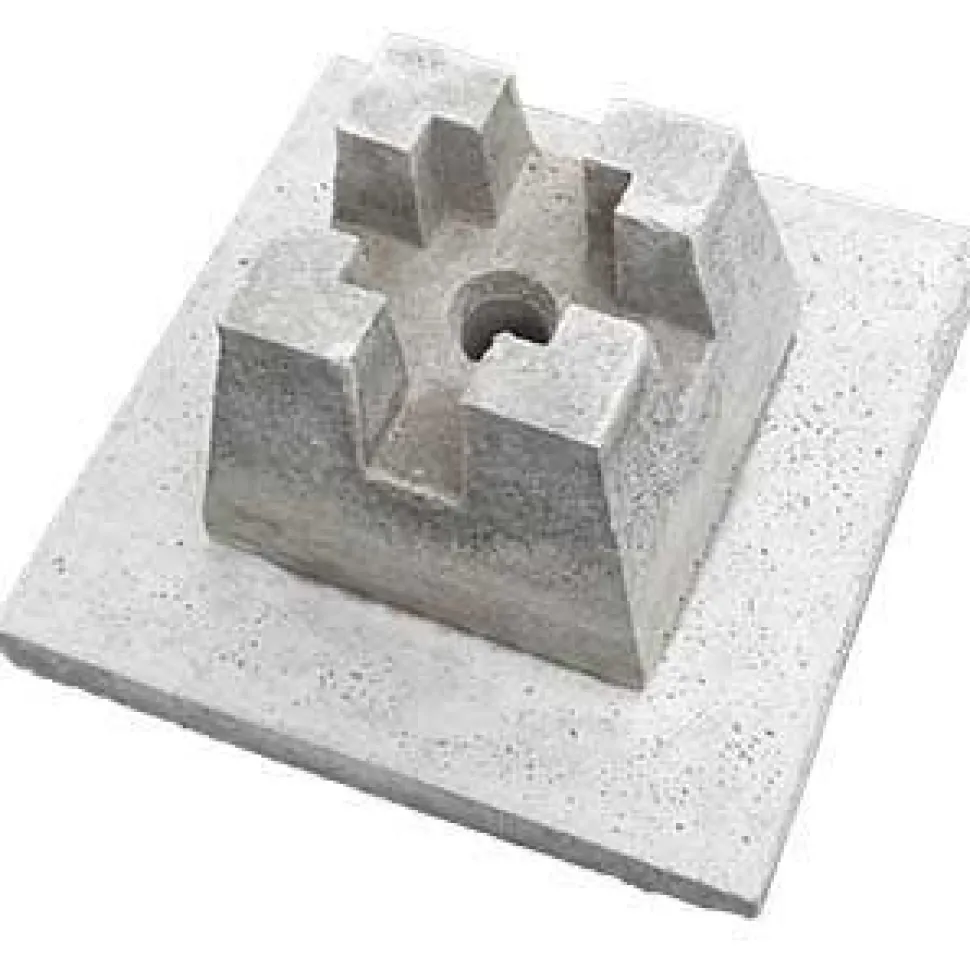 Pilarikivi TEPE 240x240x175 mm ponttirakenteella harmaa (hyötykorkeus 100 mm)