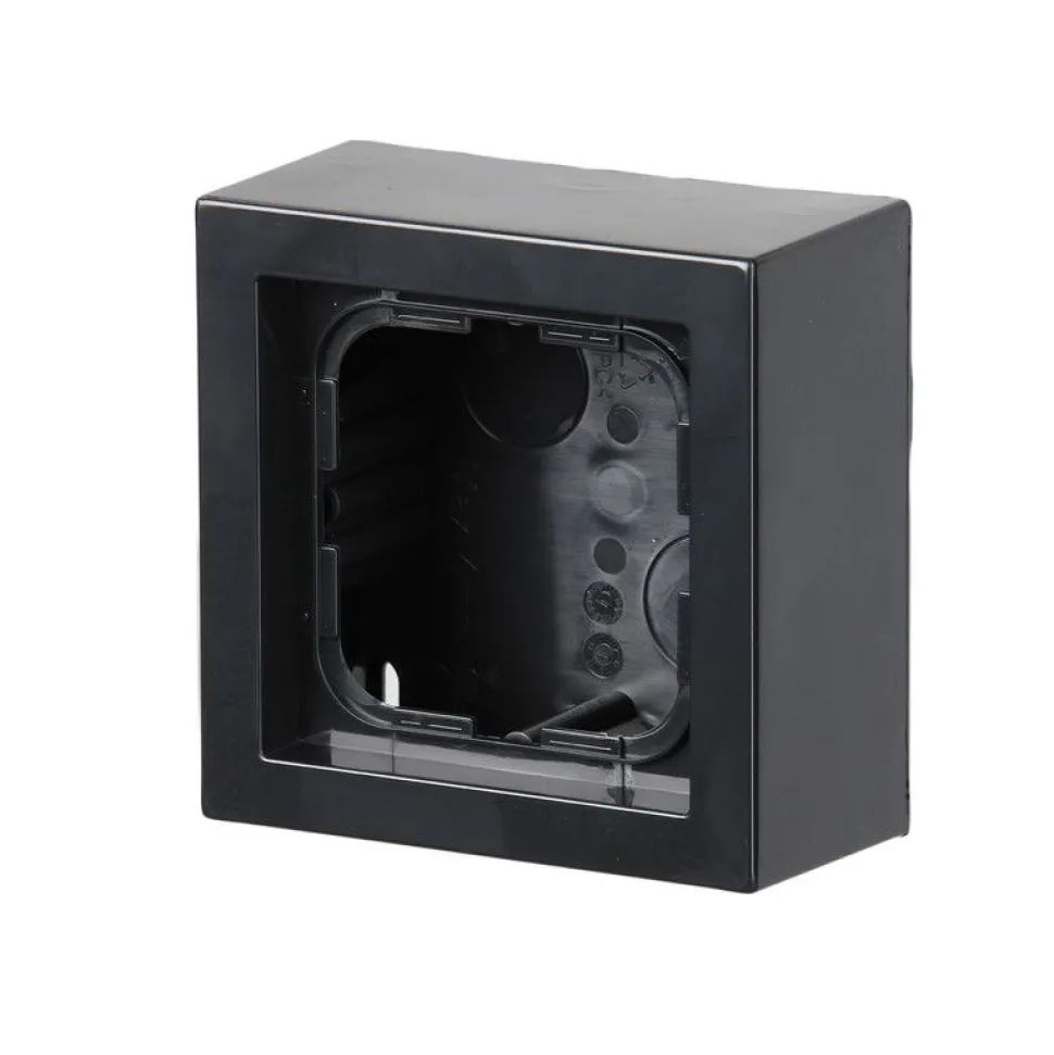 Pintakotelo ABB Impressivo - 1OS/IP20 41mm antrasiitti