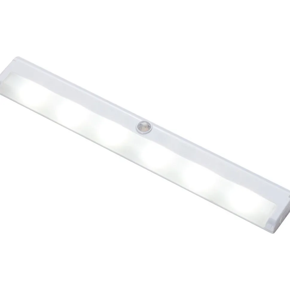 PIR-paristovalaisin Airam Cabinet, 6 LED, 1.2W