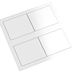 Pistorasia Limente Desk-2 240 V IP44 40x117x117 mm valkoinen