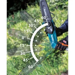 Pitkävartinen akkuketjusaha Makita LXT DUA200Z 18V ilman akkua