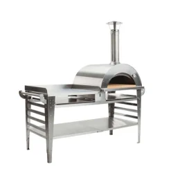 Pizzauuni GrillSymbol Pizzo XL Inox, pöydällä, , 180x81x182cm