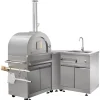 Pizzauuni Myoutdoorkitchen Inox Range, puulämmitteinen, rst