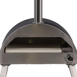 Pizzauuni Venture Home Kerang, kaasulämmitteinen, hopea