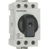 Pääkytkin Malmbergs 40A 3-napainen 2 moduulia