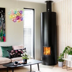 Pönttöuuni Tiileri Aida Pilvi 1650-2250x700mm varaava