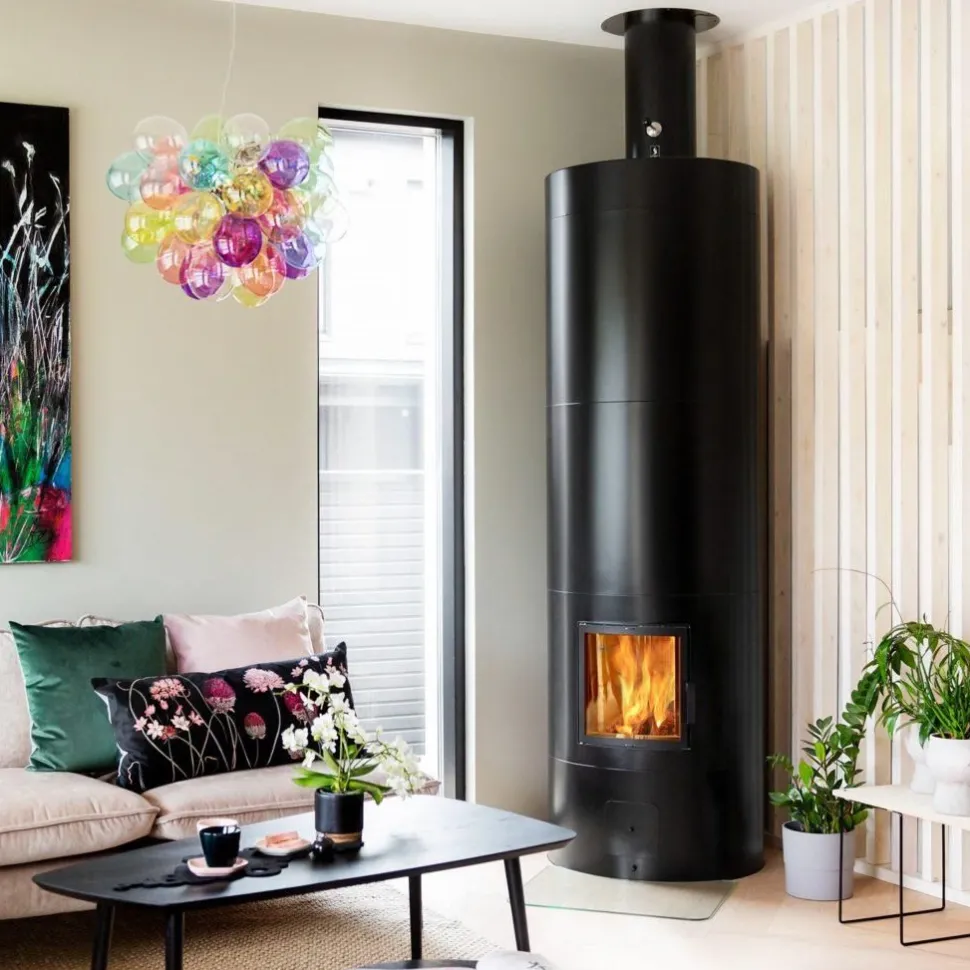 Pönttöuuni Tiileri Aida Ruusu 1650-2250x700mm varaava
