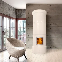 Pönttöuuni Tiileri Aino Rypsi 1650-2250x750mm varaava