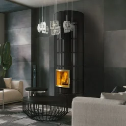 Pönttöuuni Tiileri Aleksandra 1800-2100x700 mm kaakelipinta eri värejä