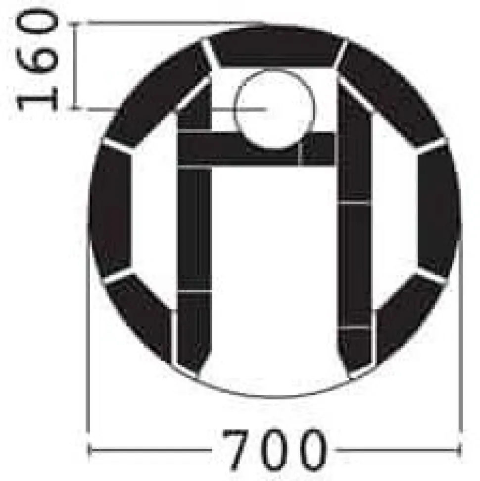 Pönttöuuni Tiileri Aleksandra 1800-2100x700 mm kaakelipinta eri värejä