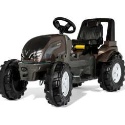 Polkutraktori Rolly Premium Valtra, musta/ruskea