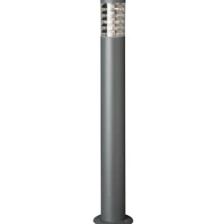 Pollarivalaisin Airam Park P max 60W E27 Ø100x920 mm IP44 harmaa/kirkas