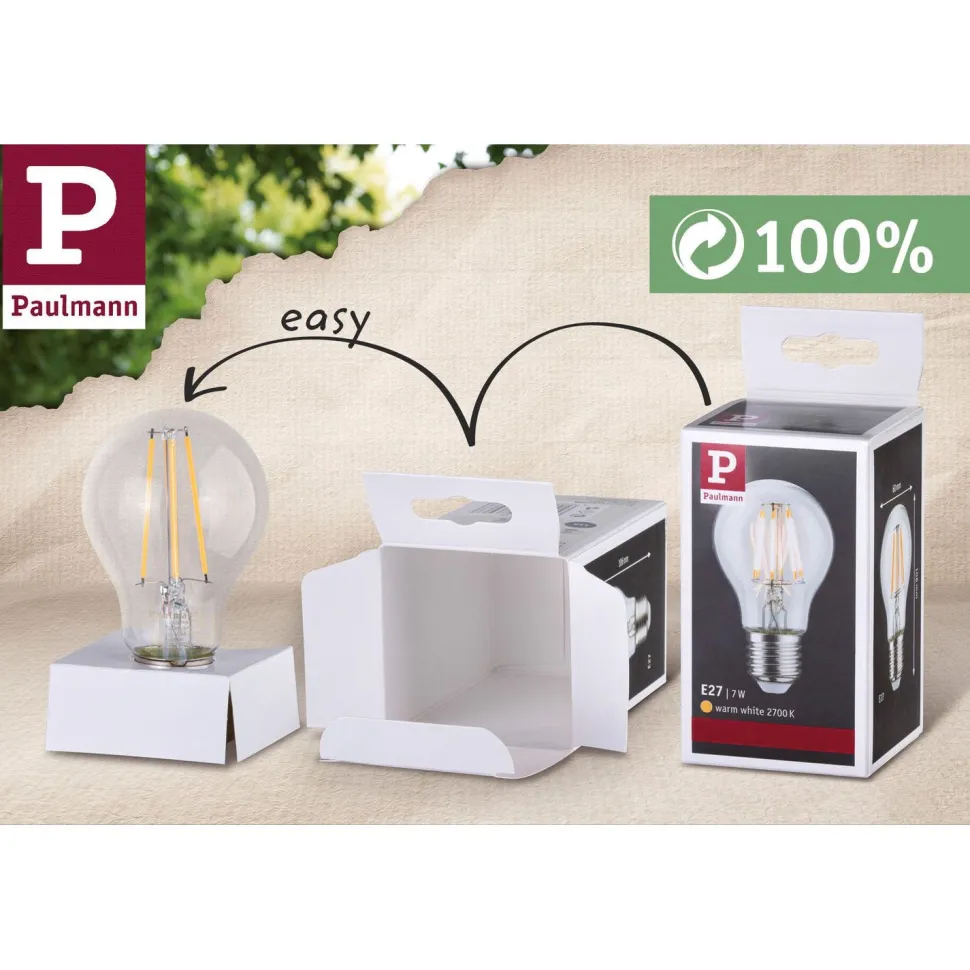 Polttimo Paulmann Standard 230V LED Reflector GU10 hämäräohjatulla liiketunnistimella (HF) 550lm 7W 2700K, mattavalkoinen