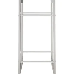 Polttopuuteline 50x28x56 cm ruostumaton teräs