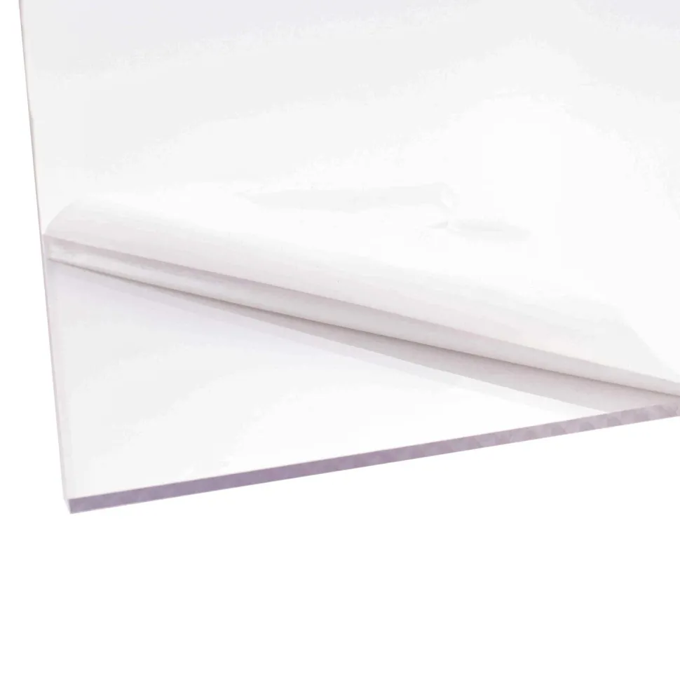 Polykarbonaattilevy Keraplast UV2 1x2m, 4.0mm, kirkas