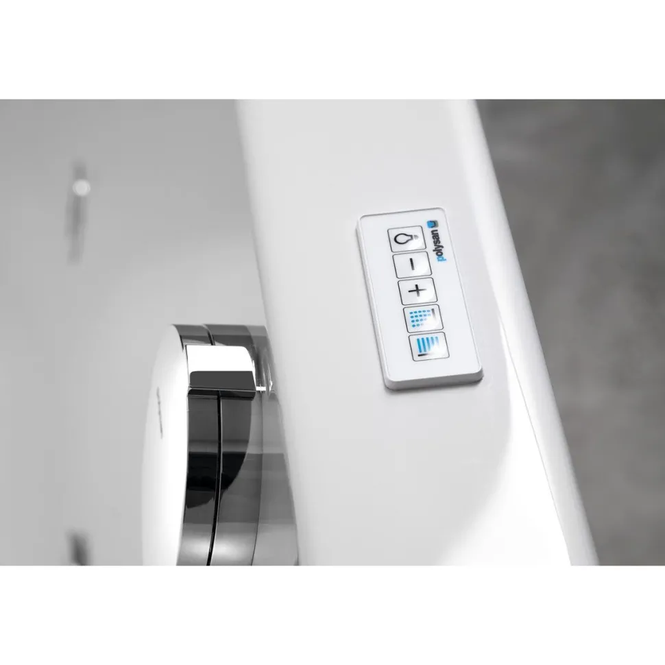 Poreamme Interia Cleo Highline Hydro-Air, 1800x900x480mm, 330l, valkoinen