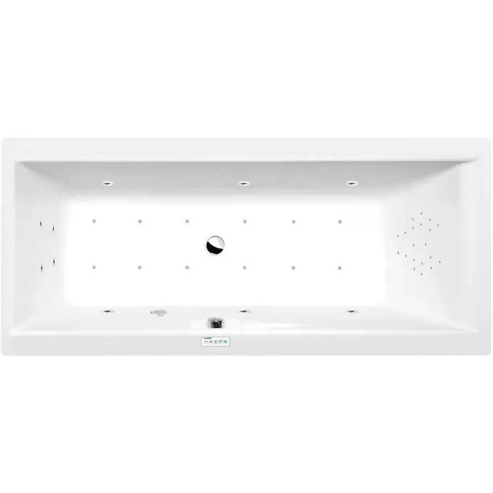 Poreamme Interia Cleo Highline Hydro-Air, 1800x900x480mm, 330l, valkoinen