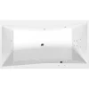 Poreamme Interia Quest Attraction Hydro, 1800x1000x490mm, 447l, valkoinen
