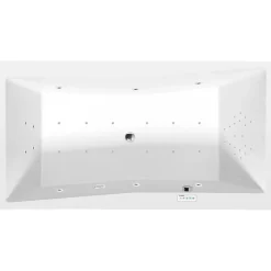 Poreamme Interia Quest Highline Hydro-Air, 1900x1000x490mm, 480l, valkoinen