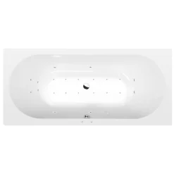Poreamme Interia Viva Active Hydro-Air, 1750x800x470mm, 235l, kulmikas, valkoinen