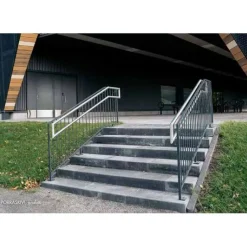 Porraskivi 400x400x130 mm sileä musta