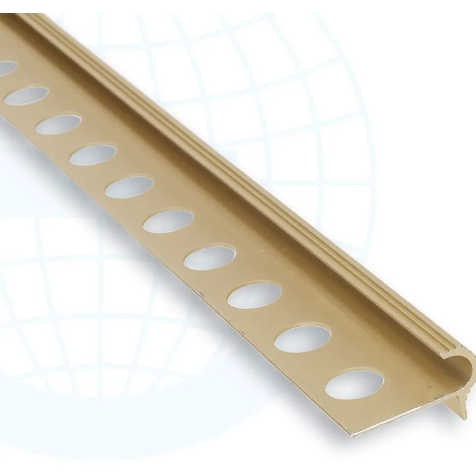 Porraslistan päätypala Euroshrink alumiini f-209a, 11mm, eri värejä