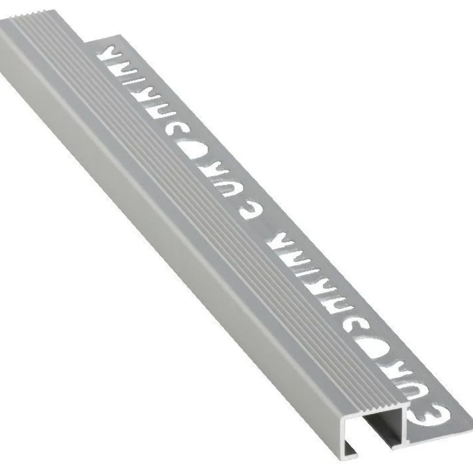 Porraslistan päätypala Euroshrink alumiini f-208a, 13mm, eri värejä