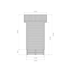 PremiumPuucee-paketti VOL1.1. 1.5m², sis. Miljöökoriste Puucee ja Biolan Kompostikäymälä Eco