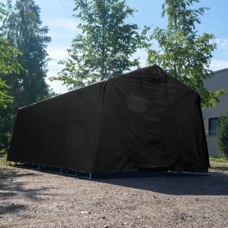Pressutalli Fornorth 500g/m2 musta eri kokoja