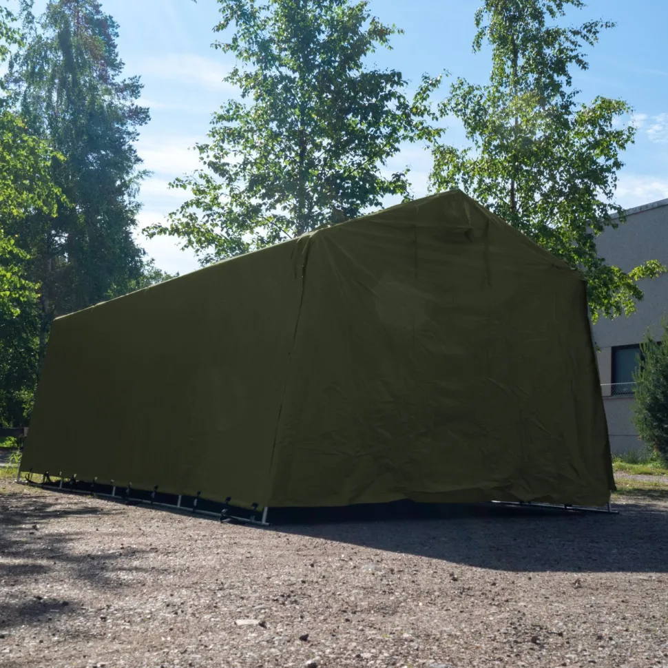 Pressutalli Fornorth 350g/m2 vihreä eri kokoja