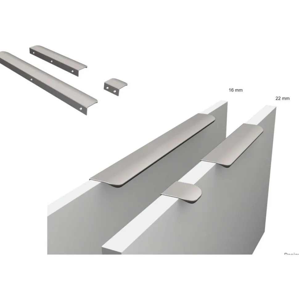 Profiilivedin Cliff Round 200x41x18 mm