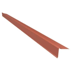 Pulpettikaton yläräystäslista Ruukki Classic pystysaumakatteille, Pural BT matta, 3m, eri värejä
