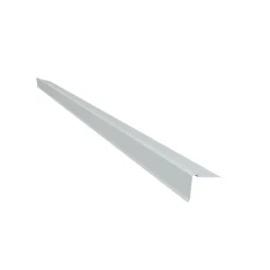 Pulpettikaton yläräystäslista Ruukki Classic pystysaumakatteille, Pural BT matta, 3m, eri värejä