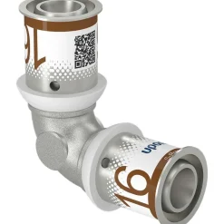Puristuskäyrä Uponor S-Press Plus 90° 16-16