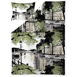 Pussilakanasetti Vallila Aurajoki, 150x210cm