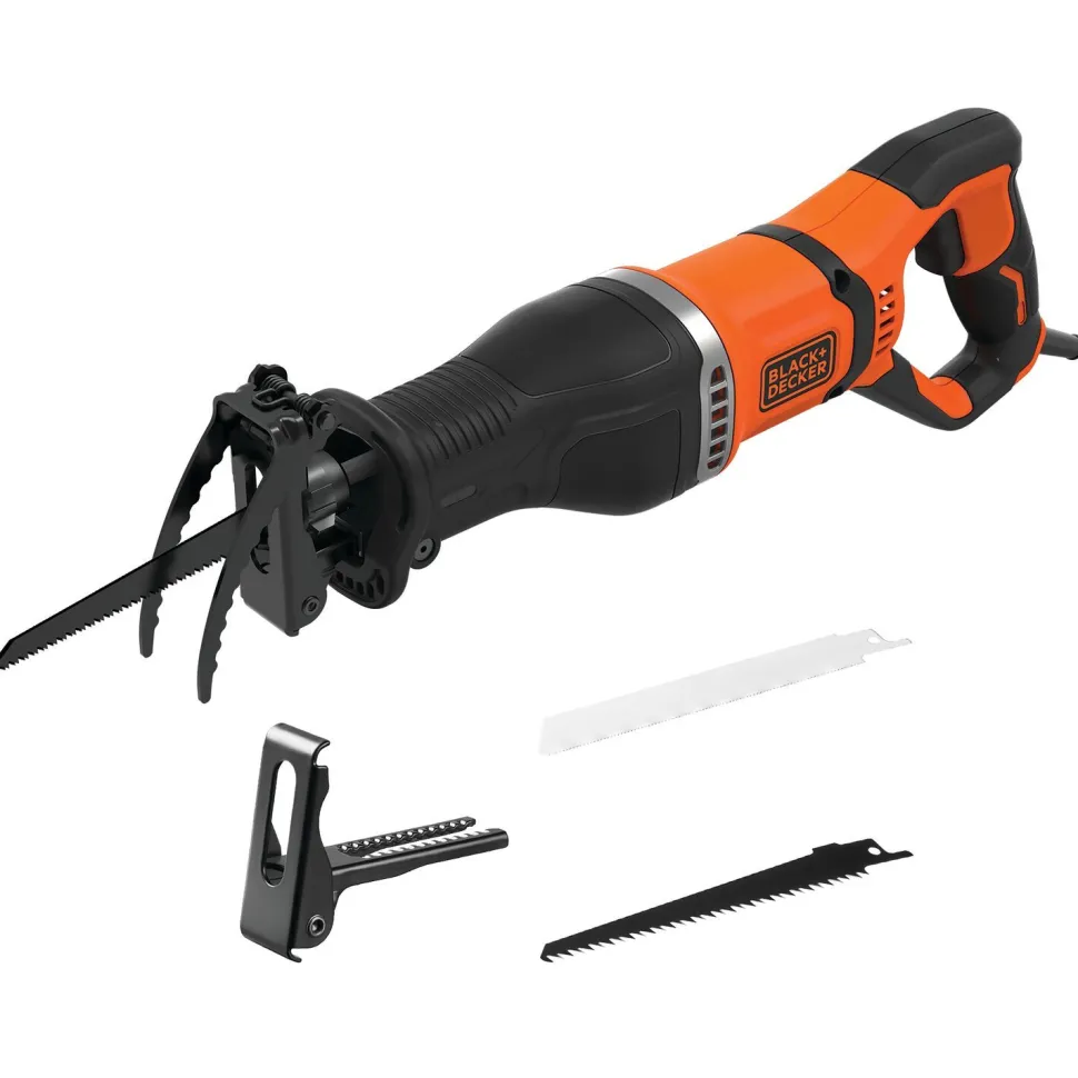 Puukkosaha Black+Decker BES301 750W + 2 terää + oksapidike