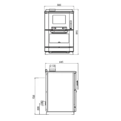 Puuliesi Calorex 100, 7,5kw (150 m³)